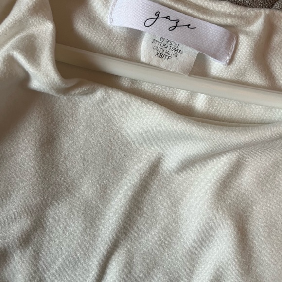 GAZE white top up, size XS (never worn) - Picture 3 of 3